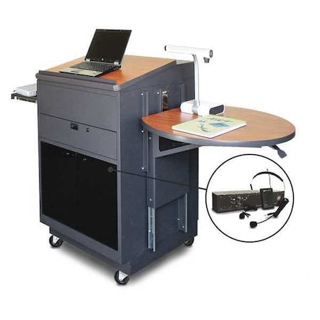 Marvel Vizion Media Center with Lectern MVLMA3030CHDT-E