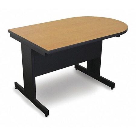 Marvel Vizion Peninsula Side Table w/Modesty Panel MVTP4830OKDT