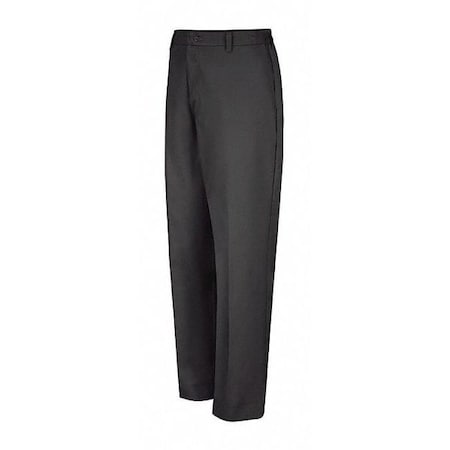 Red Kap Men's Mens Side Elastic Pant, 42, Black, Cotton/Polyester PT60BK 42 30