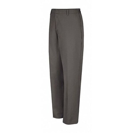 Red Kap Men's Mens Side Elastic Pant, 48, Charcoal, Cotton/Polyester PT60CH 48 32
