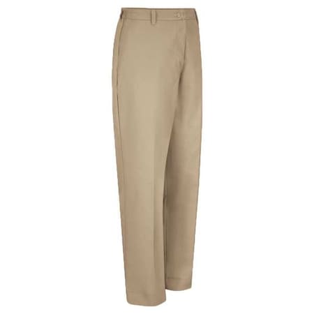 Red Kap Men's Mens Side Elastic Pant, 30, Khaki, Cotton/Polyester PT60KH 30 30