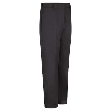 Red Kap Men's Mens Twill Work Pant, 30 in, Black, Cotton/Polyester PT62BK 30 32