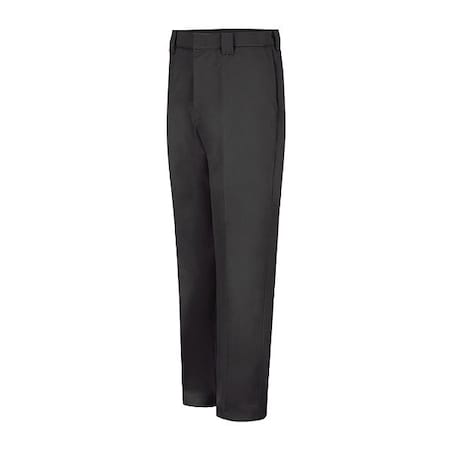 Red Kap Men's Mens Twill Work Pant, 36 in, Black, Cotton/Polyester PT62BK 36 34