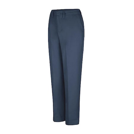 Red Kap Women's Womens Pant W/Side Elastic, 22, Navy, Cotton/Polyester PT61NV 22 30