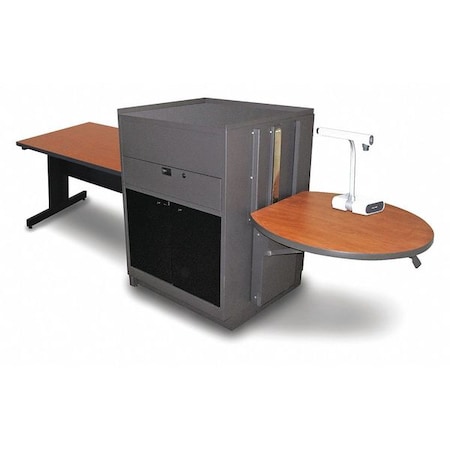 Marvel Vizion Rectangular Table, Media Center MVMTRA4830CHDT