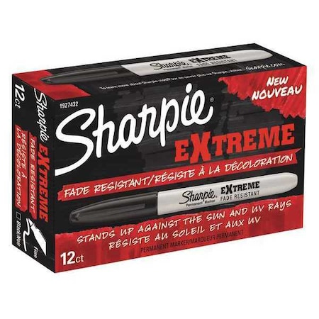 Sharpie Black Marker, 12 PK 1927432