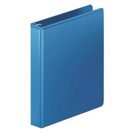 Wilson Jones 1" D-Ring View Binder, Heavy Duty, PC Blue W385-14-7462PP