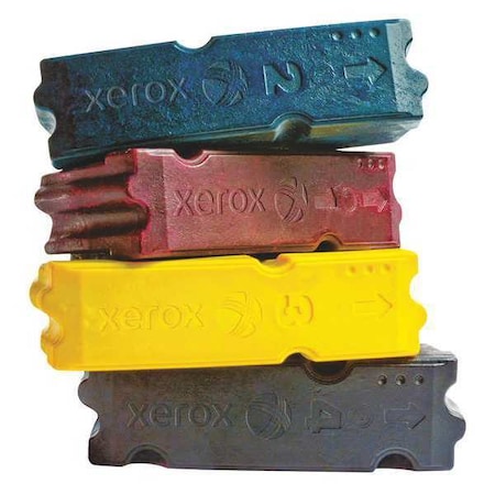 Xerox Ink Sticks, 37,000 Page-Yield, Yellow, PK4 108R00831