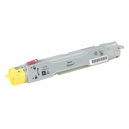 Xerox Toner Cartridge, 4000 Page, Yellow 106R01075