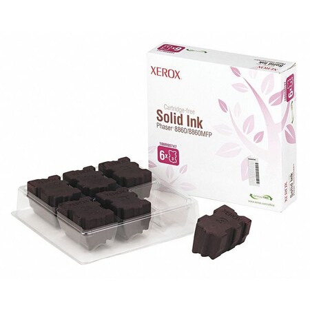 Xerox Solid Ink Stick, 2333Page-Yield, Mgnta, PK6 108R00747