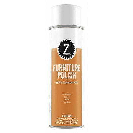 Zoro Furniture Polish Lemon Scent 19 Oz G4151449 Zoro Com
