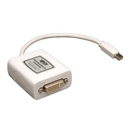 Tripp Lite Video Adapter, Mini-DP, DVI M/F, 1080p, 6" P137-06N-DVI