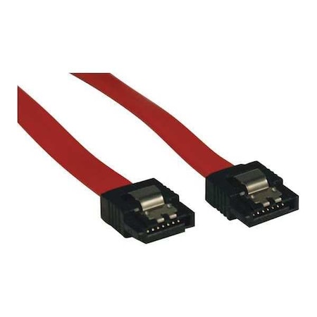 Tripp Lite Serial ATA Cable, Latching, 7Pin/7Pin, 8" P940-08I