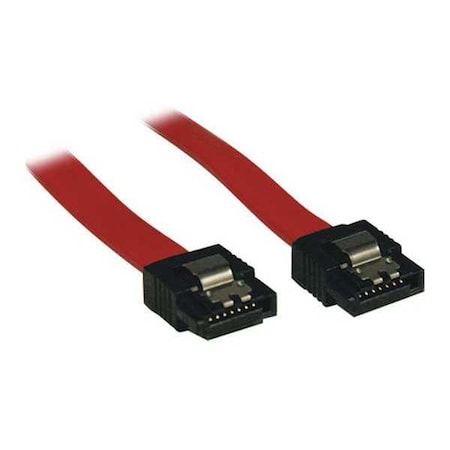 Tripp Lite Serial ATA Cable, Latching, 7Pin/7Pin, 12" P940-12I