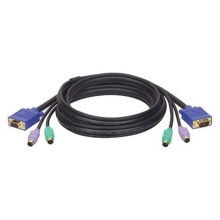 Tripp Lite PS/2 Cable Kit for KVM B007-008, 10ft P753-010