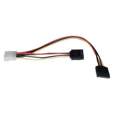 Tripp Lite Serial ATA Cable, 4 Pin, 2x14Pin, 6/12" P946-12I