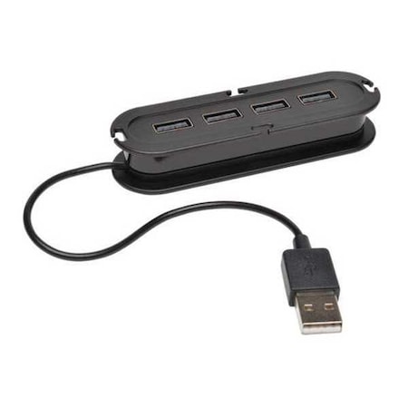 Tripp Lite USB 2.0 Hub, Hi-Speed, 4-Port, Adapter U222-004-R