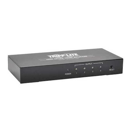 Tripp Lite HDMI Splitter, 4-Port, Audio, Ultra HD B118-004-UHD