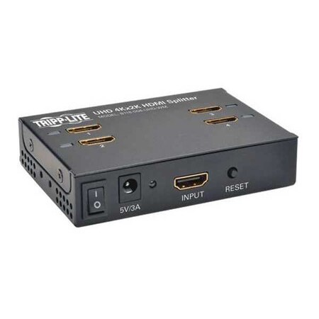 Tripp Lite HDMI Splitter, 4-Port, Audio, Ultra HD B118-004-UHD-WM