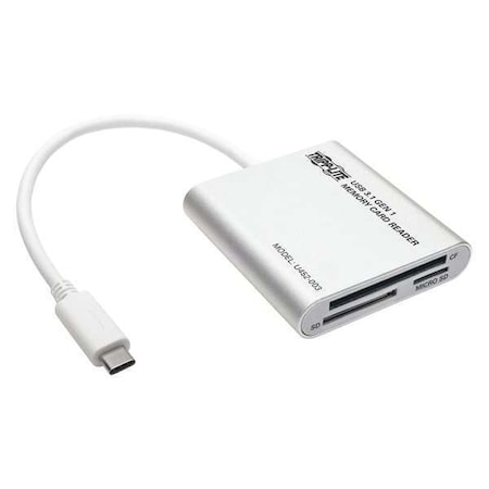 Tripp Lite USB 3.1 Gen 1 Reader/Writer, USB Type-C U452-003