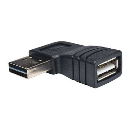 Tripp Lite USB Reversible 2.0 Cable, A to RA-B, M/F UR024-000-RA