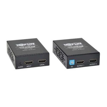 Tripp Lite HDMI-Cat5/6 Extender, Up to 200ft, 1x2 B126-2A1