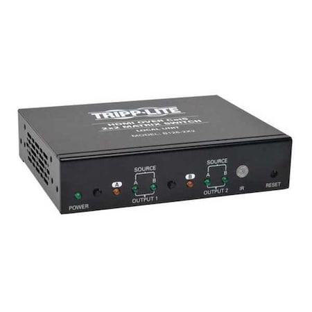 Tripp Lite HDMI-Cat5/6 Extender, Up to 175ft, 2x2 B126-2X2