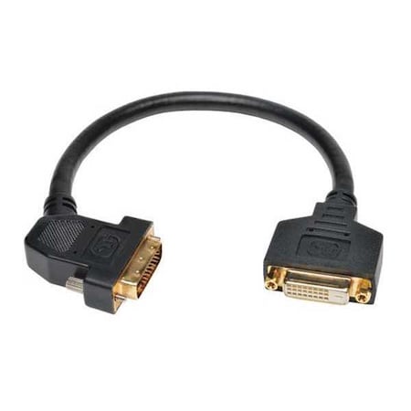 Tripp Lite DVI Dual Cable, Left Plug, DVI-D M/M, 1ft P562-001-45L