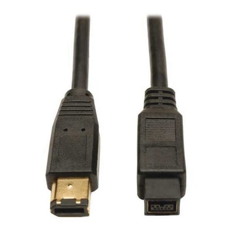 Tripp Lite Firewire Cable, 9pin/6pin, M/M, 10ft F017-010