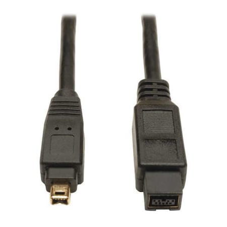 Tripp Lite Firewire Cable, IEEE, 9pin/4pin, M/M, 6ft F019-006