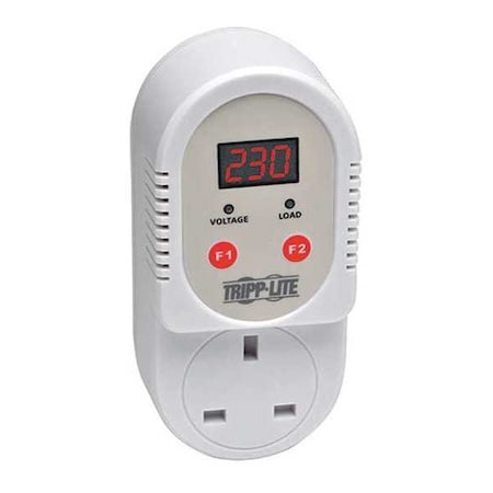 Tripp Lite Power Strip, Surge, BS 1363A, BS1363, 0 ft., Light Gray AVS5D