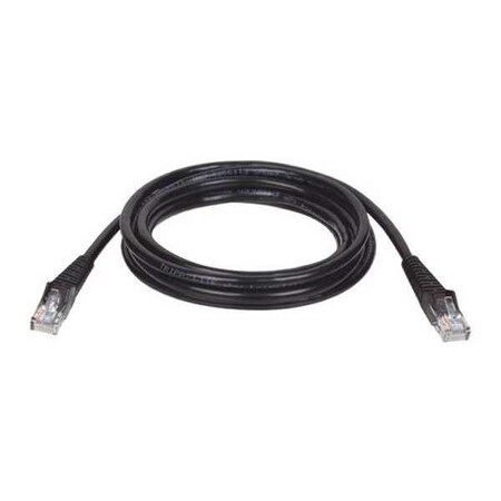 Tripp Lite Cat5e 350MHz Snagless Molded Patch Cable (RJ45 M/M) - Black, 30-ft.(N001-030-BK)