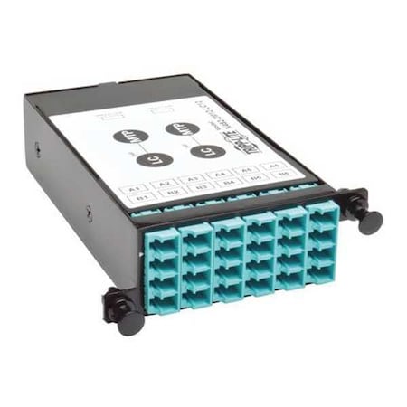 TRIPP LITE Fiber Cassette, 40Gb to 10Gb, 12 MTP/MPO N482-2M12-LC12