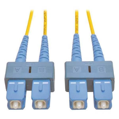 Tripp Lite Fiber Optic Cable, Dplx, SMF, 8.3, SC/SC, 5m N356-05M