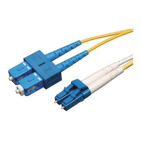 Tripp Lite Fiber Optic Cable, Dplx, SMF, 8.3, LC/SC, 10m N366-10M