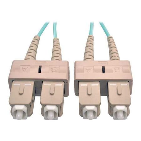 Tripp Lite Fiber Optic Cable, Dplx, MMF, 50, OM3, 15m N806-15M