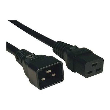 Tripp Lite Power Cord, HD, C19 to C20, 20A, 12AWG, 6ft P036-006