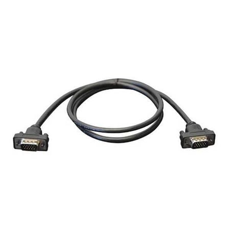 Tripp Lite Coax Cable, VGA, HD15 M/M, Monitor, RGB, 6ft P502-006-SM