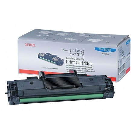 Xerox Toner Cartridge, 3000 Page, Black 106R01159
