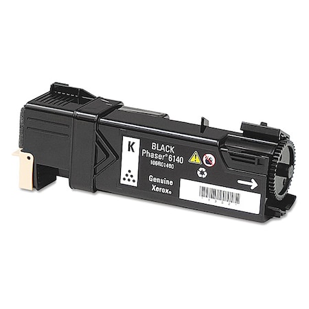 Xerox Toner Cartridge, 2600 Page, Black 106R01480