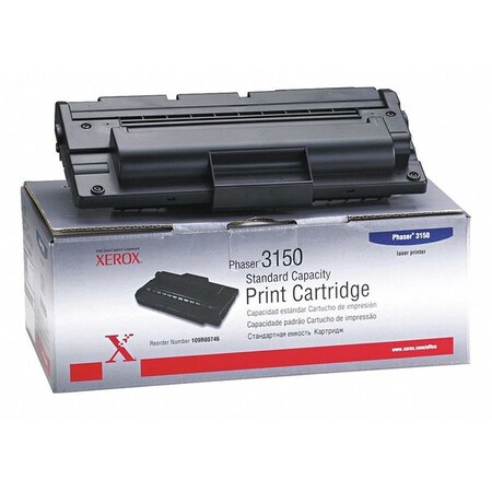 Xerox Toner Cartridge, 3500 Page, Black 109R00746