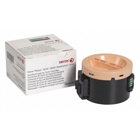 Xerox Toner Cartridge, 1000 Page, Black 106R02180