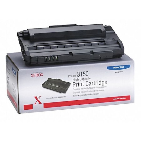 Xerox Toner Cartridge, 5000 Page, Black 109R00747