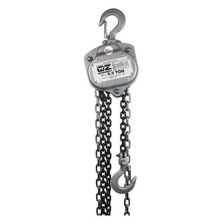 Oz Lifting Products Chain Hoist, 1000 lb., 20ft. Load Chain OZHDE005-20CH