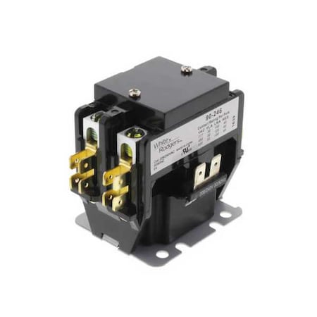 White-Rodgers Contactor, 2 Pole, 208/240VAC, 30 Amps 90 246S1