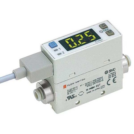Smc Digital Flow Switch 0.2-10L/min PFM710-C4-B