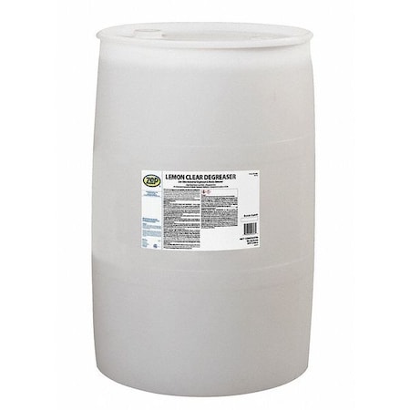 Zep Degreaser, 55 Gal Jug, Liquid, Colorless 423485