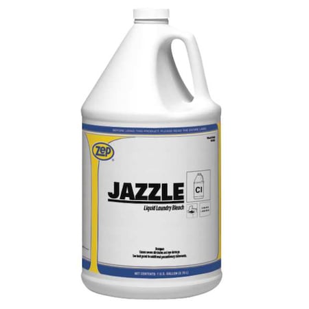 Zep Cleaning Product, 1 gal. Jug, Chlorine, Light Yellow, 4 PK 540824