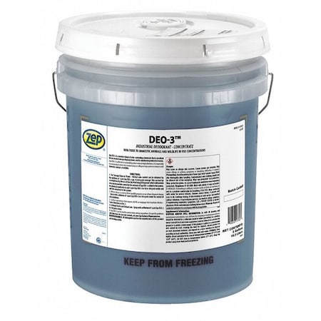 Zep Deo 3, Industrial Deodorant, 5 gal. 177935
