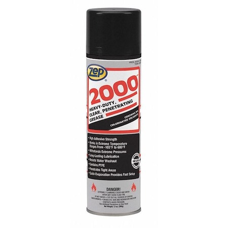 Zep 13 oz, Aerosol Can, PTFE, Amber 416401